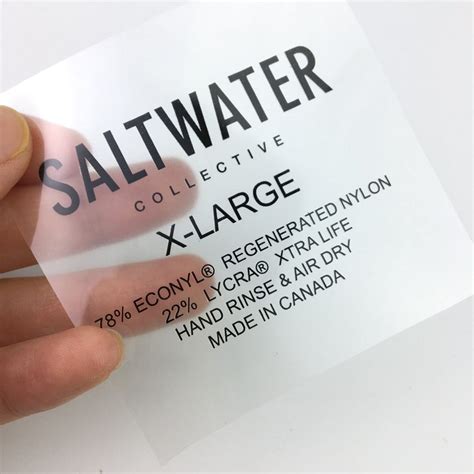 personalised heat transfer labels